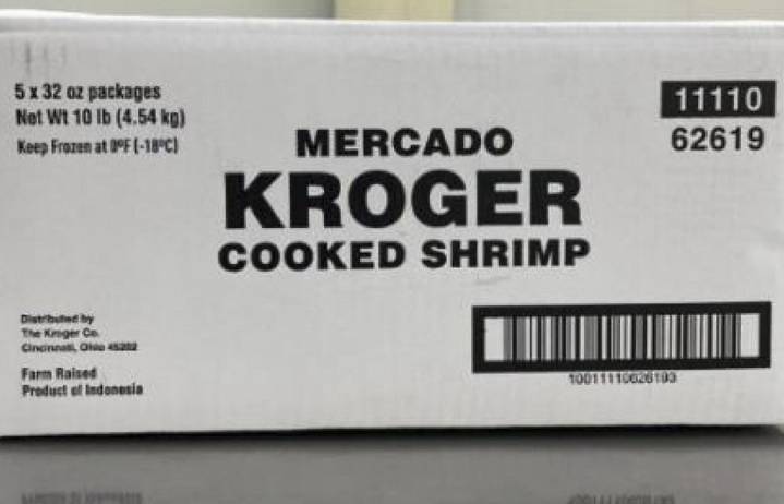 More shrimp sold at Kroger stores recalled for possible radioactive contamination