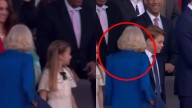 Queen Camilla's gesture to Princess Charlotte after curtsy fail resurfaces in the wake of her Princess Catherine 'shooing' controversy