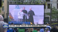 Rosary rally at Notre Dame honors decades