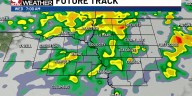 Rain and a few storms are expected Tuesday night and Wednesday