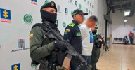 En carro de baja gama blindado cogieron en El Poblado, Medellín, a supuesto cabecilla que mandaría droga a Europa