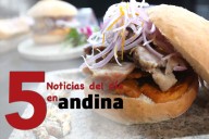 Las 5 del día: Día Nacional del Pan con Chicharrón será el segundo domingo de setiembre