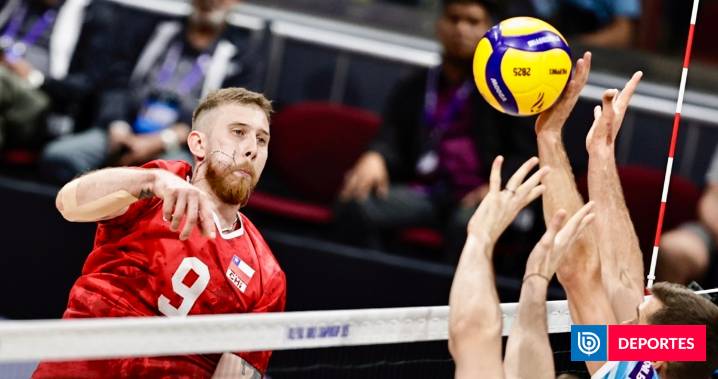 Chile volvió a un Mundial de Voleibol 43 años después: debut con derrota ante el poderío de Eslovenia