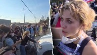 Democrat thrown to ground during chaotic anti
