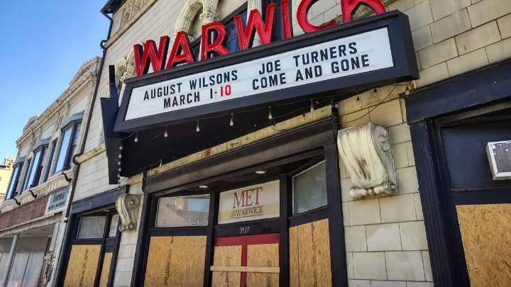 Kansas City’s Warwick Theater reopens to audiences more than a year after devastating fire