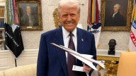 Trump shows off ‘Son of Concorde’ supersonic plane design as firm plans flights from London to NYC in 3.5hrs by 2029