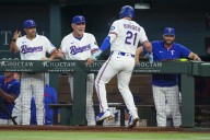 Double Burger for Texas as big 1B homers twice in 6-3 win for 3