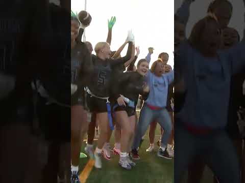 Friday Flyover: ABC7's Val Warner does cartwheel at Willowbrook HS