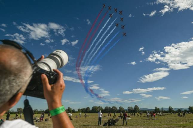 October is your last chance to see the Red Arrows this year
