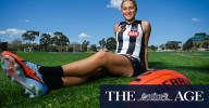 This Magpie went viral before even playing a game. She had no idea