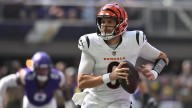 Monday Night Football NFL player props: Self-learning AI likes Jake Browning Over 219.5 passing yards