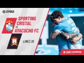 VIDEO: ver resumen y goles del partido, Cristal vs Ayacucho (3