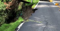 Cierran carretera de 120 MDP a dos meses de su inauguración en Temoaya, Edomex