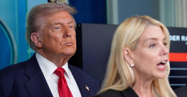 Donald Trump Publicly Pressures Bondi To Prosecute His Political Foes