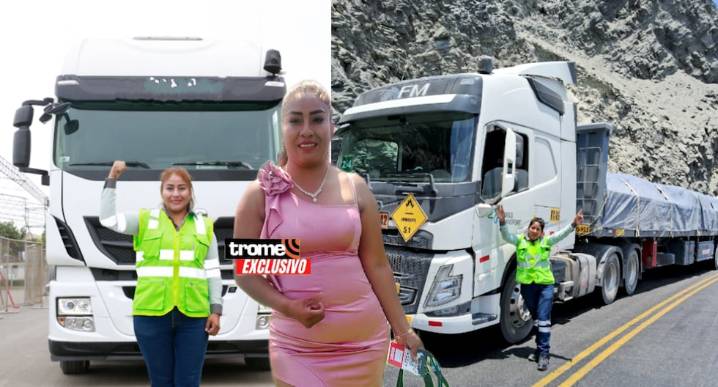 María Cruz: “En las carreteras me decían ‘qué haces acá’, ahora me reconocen y dicen ¡llegó la reina trailera del Perú!” “Mis hijas son mi mayor fuerza, mi motor y motivo”, dice María Cruz, quien tien