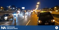 Choque en cadena en Panamericana: dos carriles obstruidos