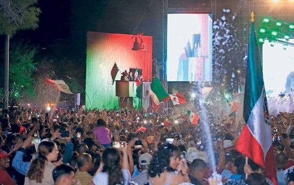 Olvidaron polémica y disfrutaron 50 mil del ‘Grito’