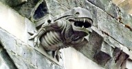 The historic Scottish abbey near Glasgow where you can find Alien 'Xenomorph' gargoyle