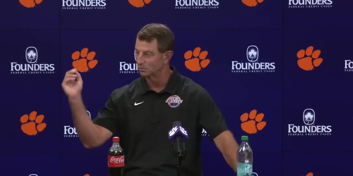 Dabo Swinney previews Clemson football hosting Troy