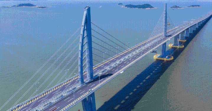 China abre el puente más largo del mundo sostenido por cables: una megaobra de 10,3 km que reduce viajes de 80 a 20 minutos