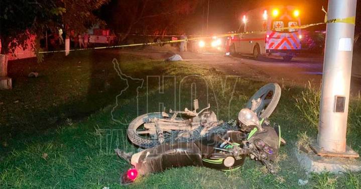 Muere motociclista tras ser arrollado por conductor ebrio en la Victoria