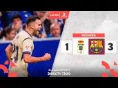 Barcelona vs. Real Oviedo (3-1): goles, video y resumen del partido por LaLiga