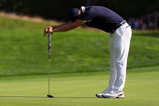 In rematch vs. 'Fleetwood Mac,' US Ryder Cup pairing of English and Morikawa gets the same result