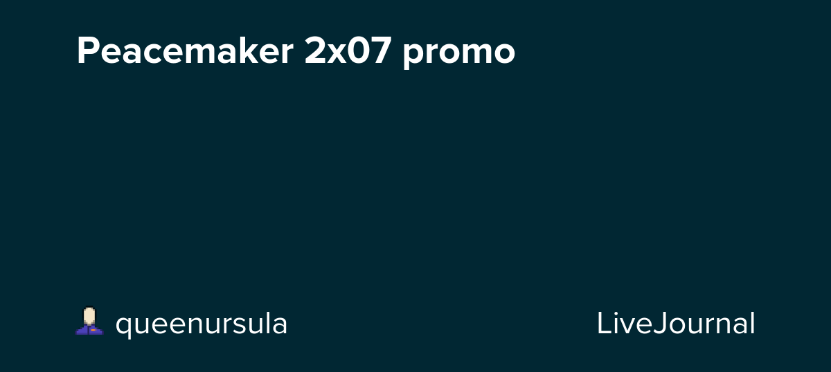 Peacemaker 2x07 promo: ohnotheydidnt