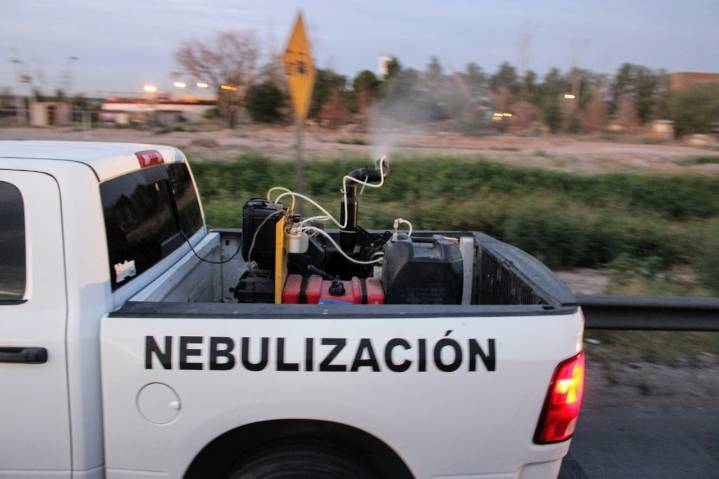 Nebuliza Ecología bulevar Juan Pablo II y continuará la próxima semana en diques