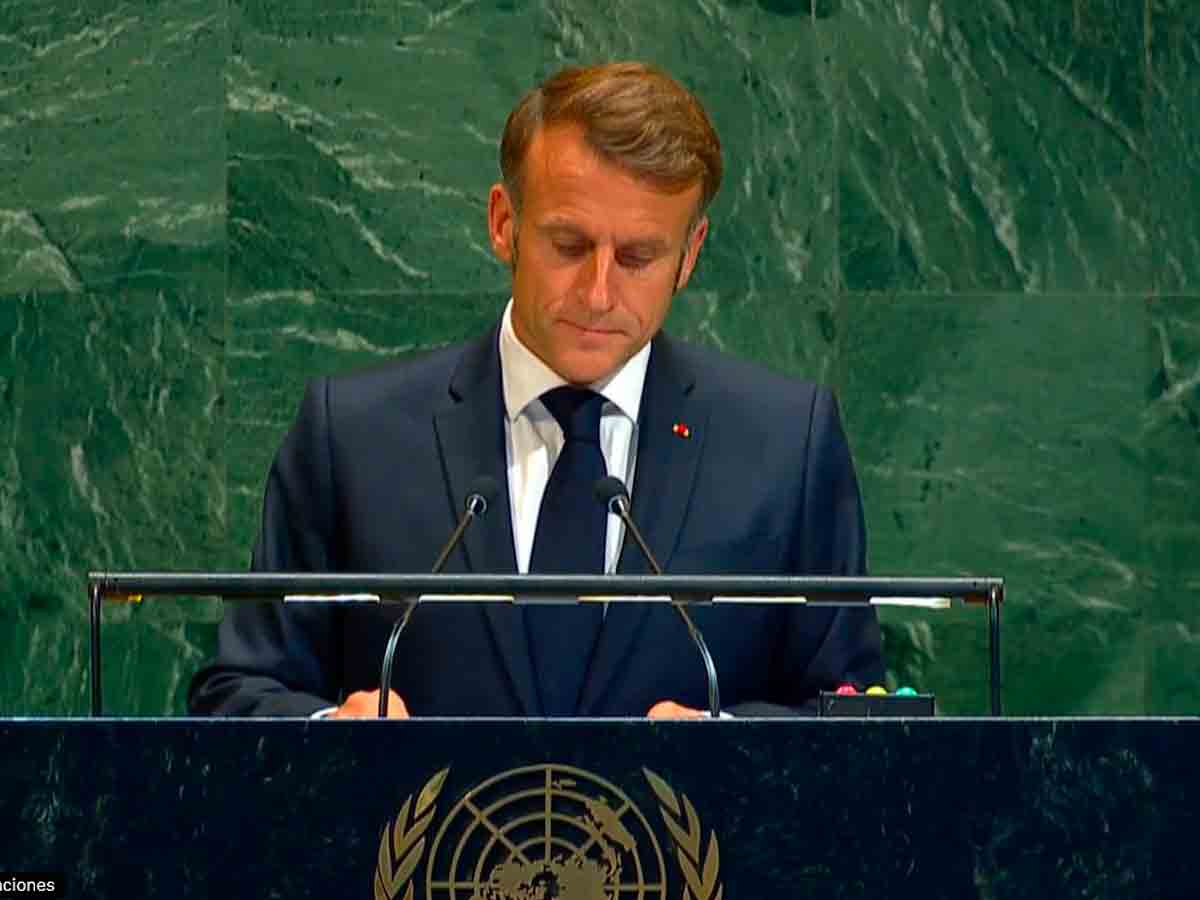 Francia reconoce formalmente al Estado de Palestina en la ONU