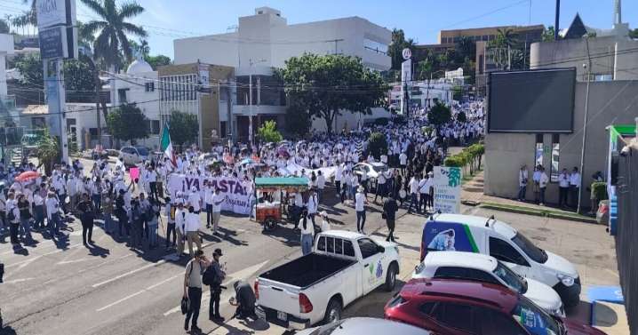 ¡Ya basta! Marcha por la Paz en Culiacán, Sinaloa, tras crisis de violencia HOY 7 de septiembre