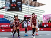 Selección Femenina comienza con dos reveses en Mundial 3×3 U23