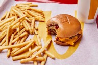 Score a McDonald's double cheeseburger for 50 cents this week