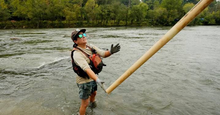 On North Carolina’s rivers and streams, the cleanup of Helene’s fury seems never