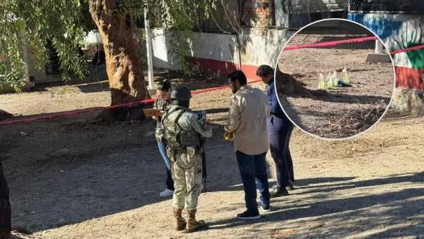 Investiga FGJE hallazgo de bombas molotov en primaria
