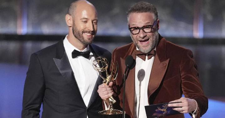 'The Pitt' wins drama Emmy Award as the 'The Studio' breaks Emmys comedy record