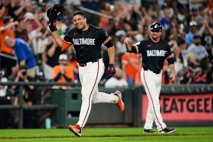 Rookie Basallo’s walk off solo homer lifts Orioles past Dodgers 2