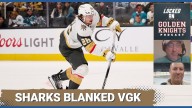 Vegas Golden Knights rookies blanked by San Jose Sharks vets in first preseason game