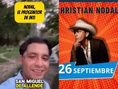 VIDEO: Feministas rechazan participación de Christian Nodal en evento oficial