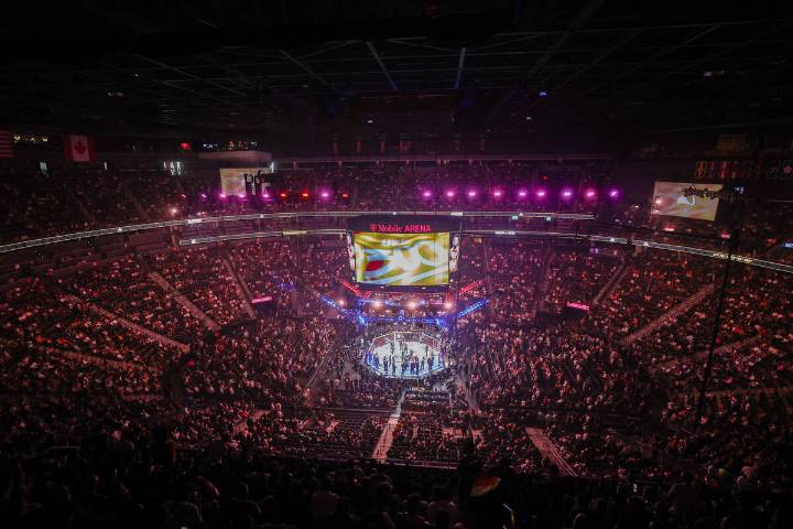 UFC, WWE strike deal with T-Mobile Arena in Las Vegas through 2030