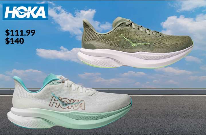 HOKA just dropped prices on the Mach 6 - men's and women's styles