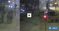 VIDEO | Conductor ebrio queda libre tras protagonizar accidente con auto de alta gama en Vitacura