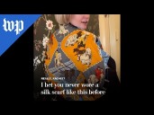 I bet you never wore a silk scarf like this before