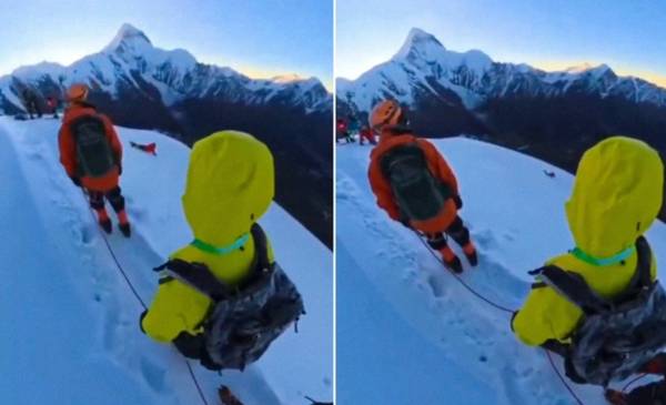 Selfie mortal a 5.000 metros: un alpinista cayó al vacío tras soltarse de la cuerda de seguridad