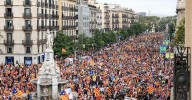 El independentismo vuelve a la calle con el catalán como punta de lanza
