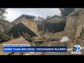 Hundreds dead after 6.0 earthquake hits Afghanistan