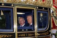 King Charles III greets Trump, kicking off president's second UK state visit
