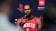 Durant excited to be playing in Texas again after blockbuster summer trade to Houston Rockets
