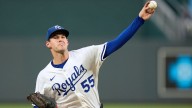 Royals score four in the eighth to snap Seattle's 10