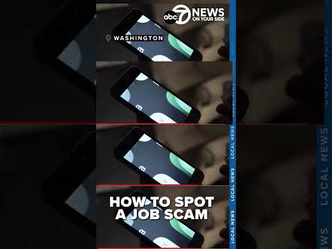 Signs that a job listing may be a scam